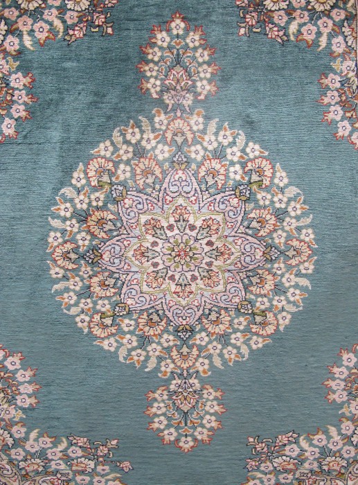 Fine Turkish Silk Rug