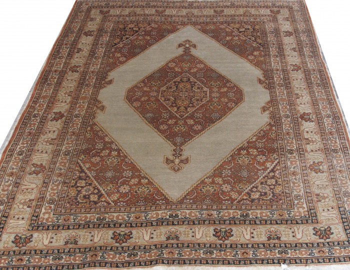 Pale Tabriz Rug