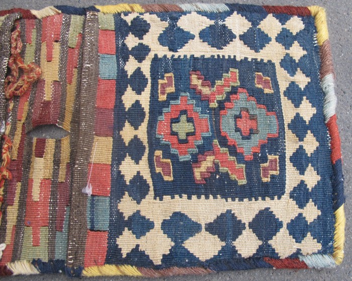 Pair of Shahsavan Kilim Bags