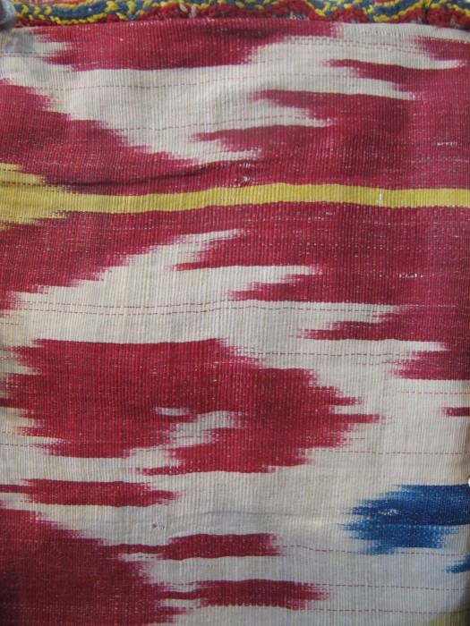 Double-Sided Silk Ikat Purse