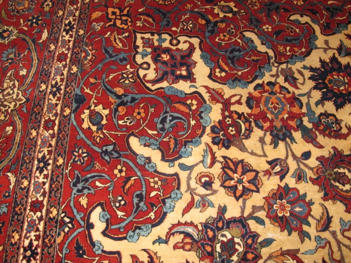 Very Fine Isfahan Carpet