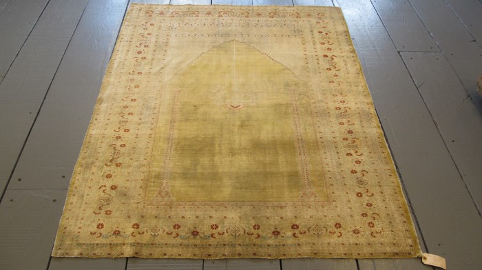 Exceptional Silk Tabriz Rug