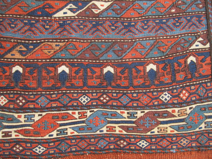 A Pair of Shahsavan Soumac Bags