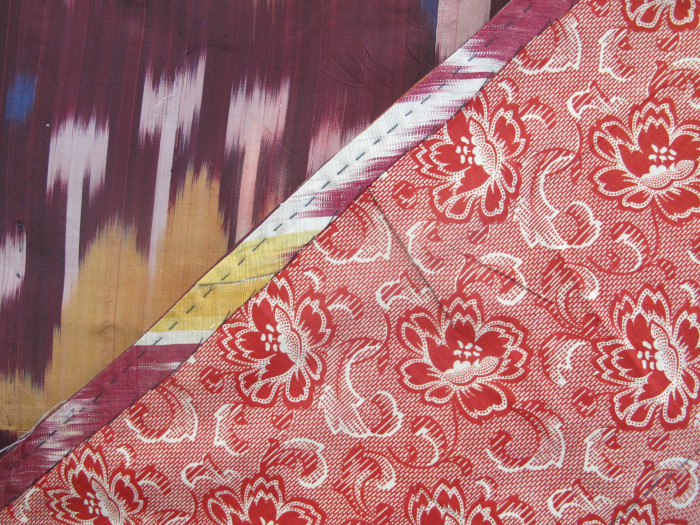 Silk Ikat Panel, Uzbekistan