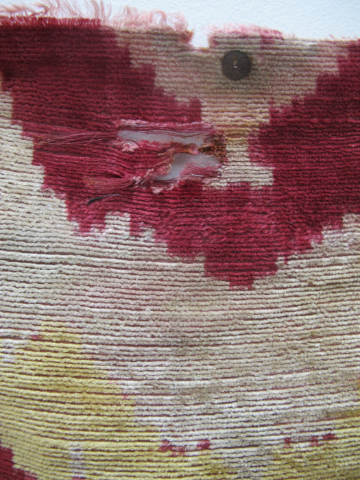 Velvet Ikat Fragment