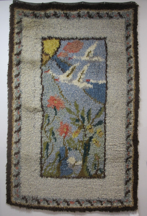 Scandinavian Rya Rug