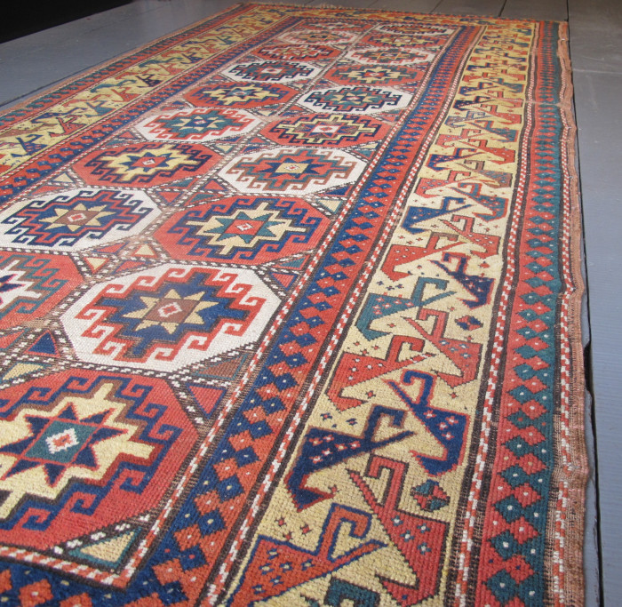 Moghan Rug with Memling Guls