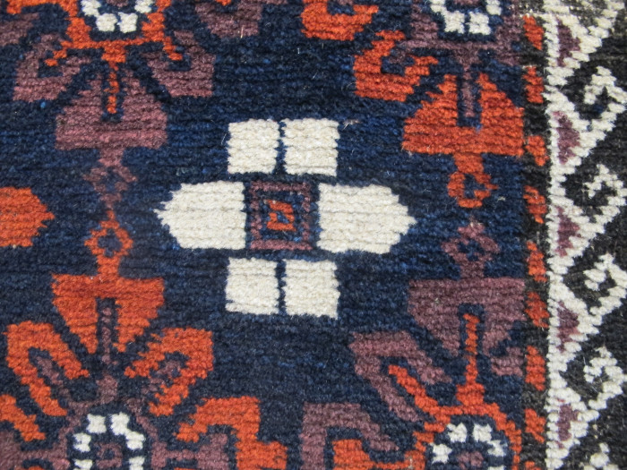 Fine Belouch Rug with Mina Khani Design