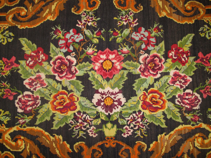 Moldovan Floral Kilim