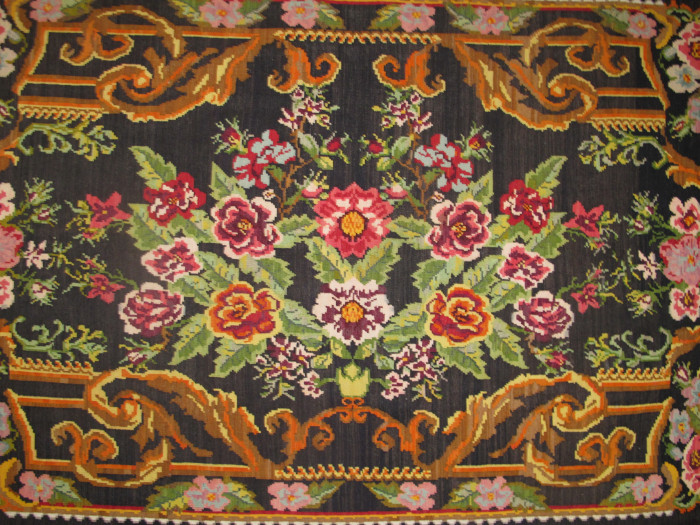 Moldovan Floral Kilim