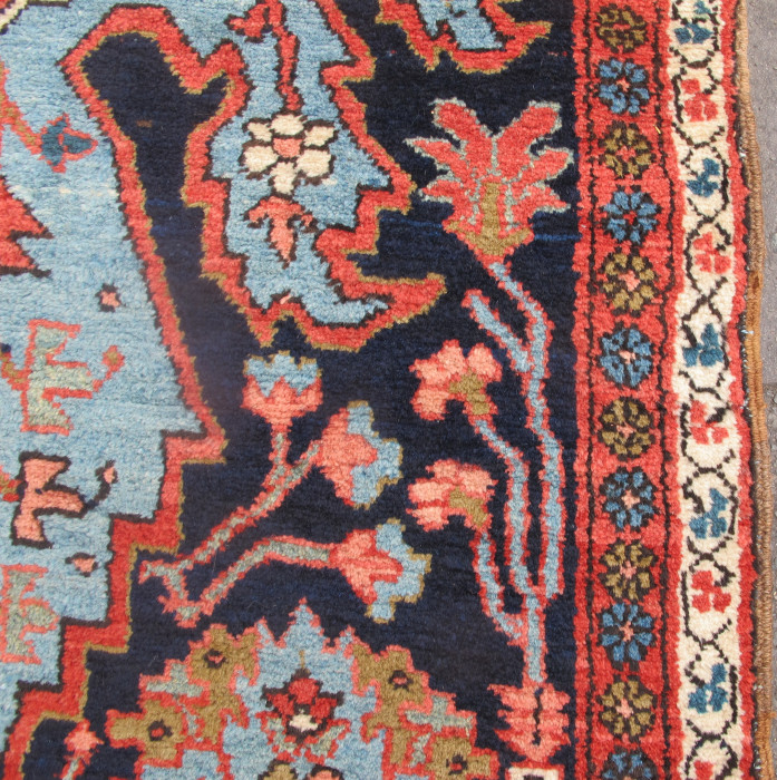 Long Persian Wool Runner 