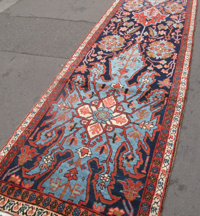 Long Persian Wool Runner, 