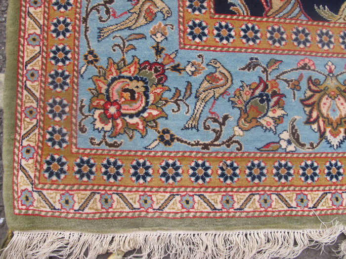 Part-Silk Qum Carpet