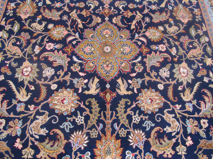 Part-Silk Qum Carpet