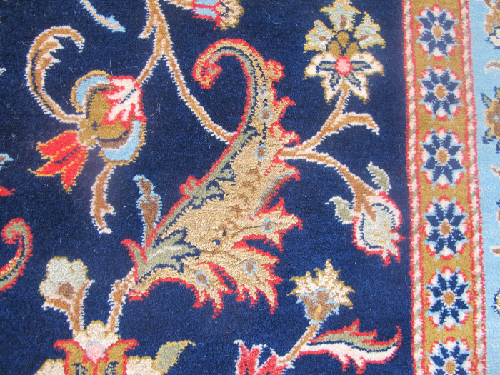 Part-Silk Qum Carpet