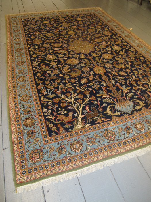 Part-Silk Qum Carpet