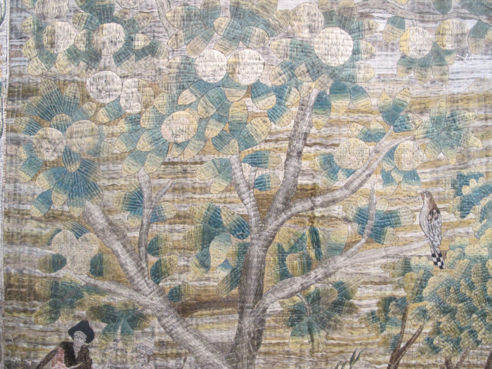 Rare Italian Floss Silk Tapestry