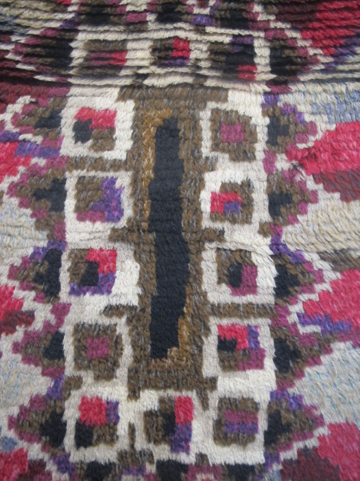 Art Deco Scandinavian Wool Pile Rug