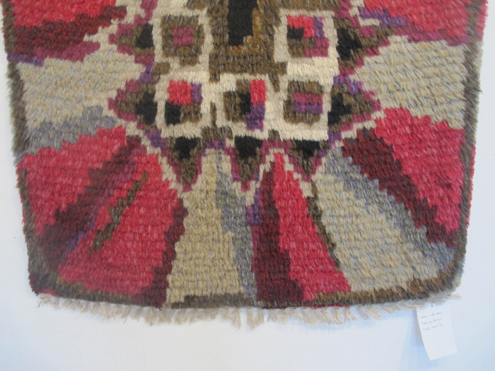 Art Deco Scandinavian Wool Pile Rug