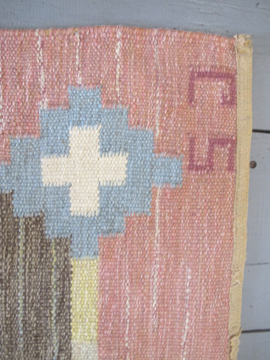 Mid-Century Swedish Kilim Runner