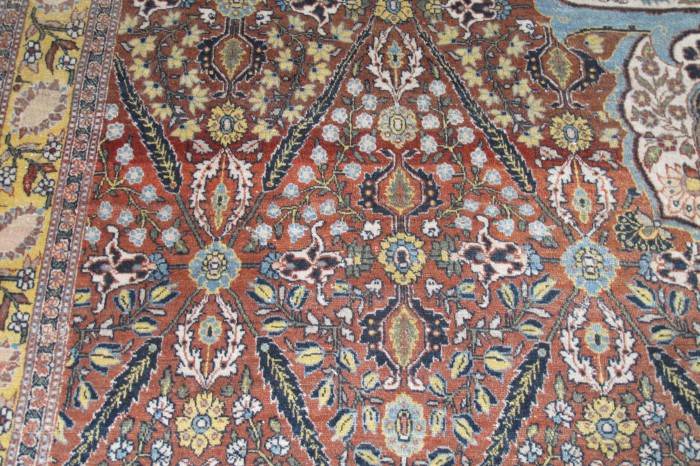 Exceptional Haji Jalili Tabriz Carpet