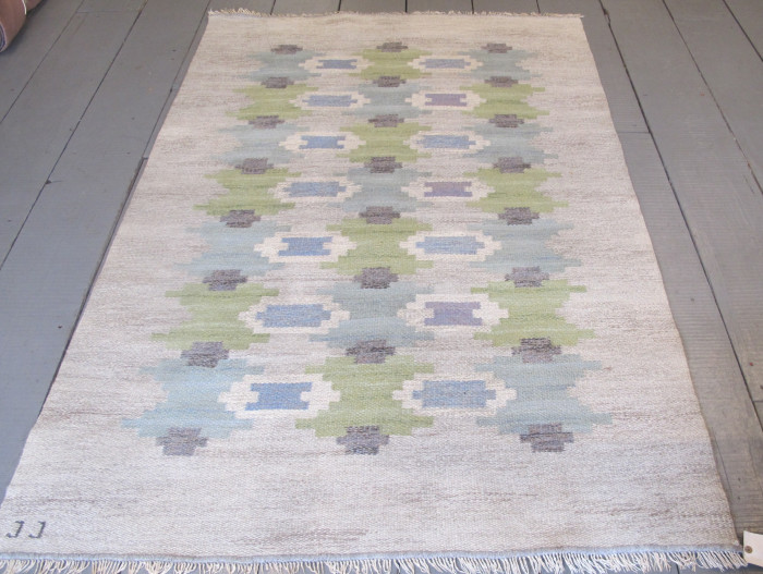 Swedish Kilim Designed by Judith Johansson