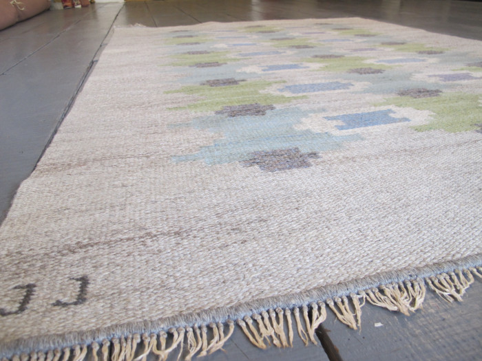 Swedish Kilim Designed by Judith Johansson