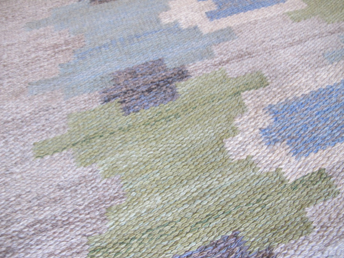 Swedish Kilim Designed by Judith Johansson