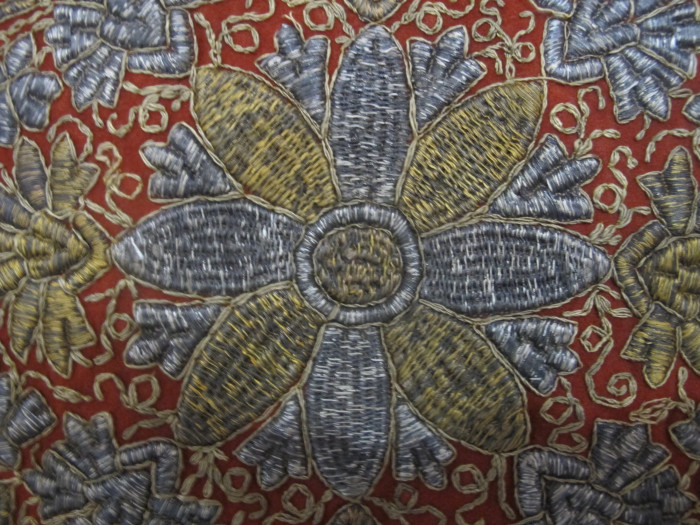 Exceptional Anglo-Indian Embroidered Cover