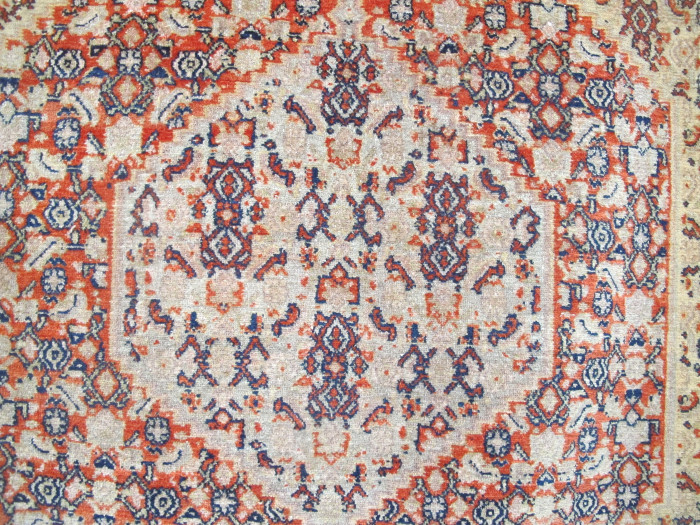 Fine Silk-Warped Senneh Rug