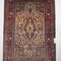 Image of Fine Silk Kashan Rug